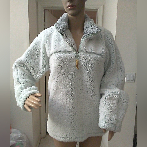 MUSHY GUSHY Cozy Pink Sherpa Pullover Jackets (2 AVAILABLE) BY BLUE STAR W ZIP - Picture 2 of 16